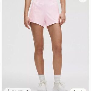 lululemon athletica Light Pink Athletic Shorts